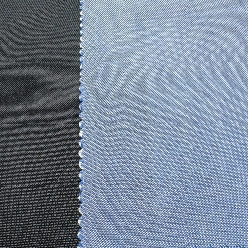 Flame Retardant Chambray. Cotton Fabric. Flame retardant fabric